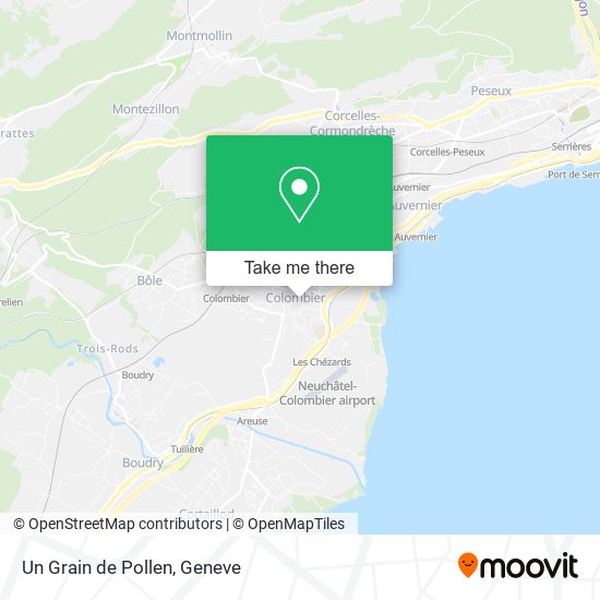 Un Grain de Pollen map