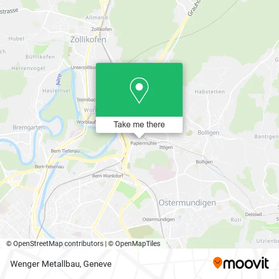 Wenger Metallbau map