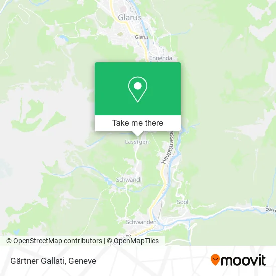 Gärtner Gallati map