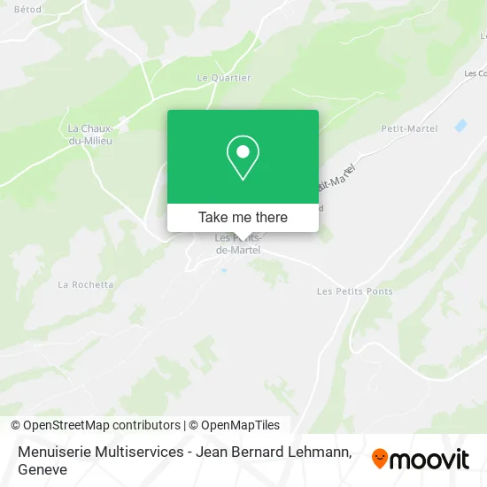 Menuiserie Multiservices - Jean Bernard Lehmann map