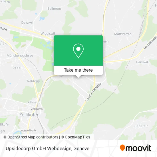 Upsidecorp GmbH Webdesign map
