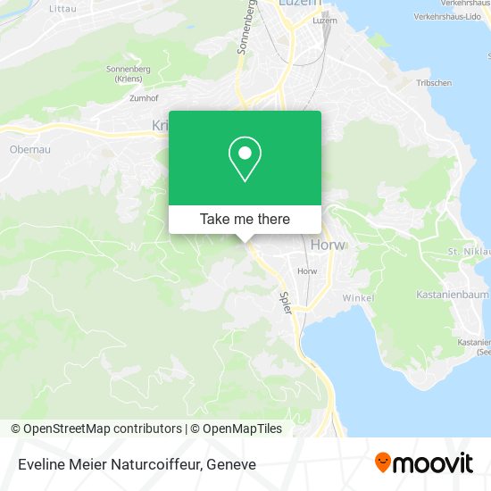 Eveline Meier Naturcoiffeur map