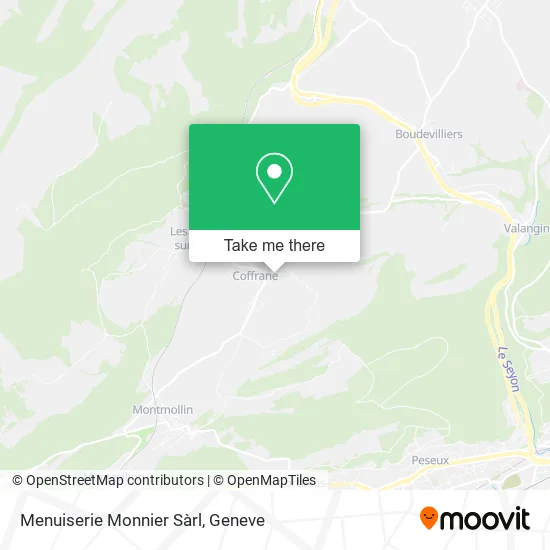 Menuiserie Monnier Sàrl map