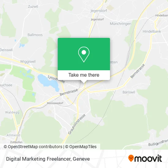 Digital Marketing Freelancer map
