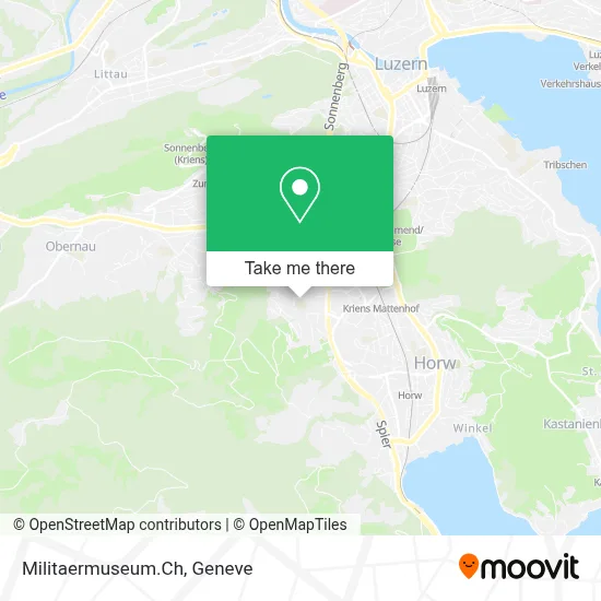 Militaermuseum.Ch map