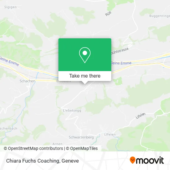 Chiara Fuchs Coaching map