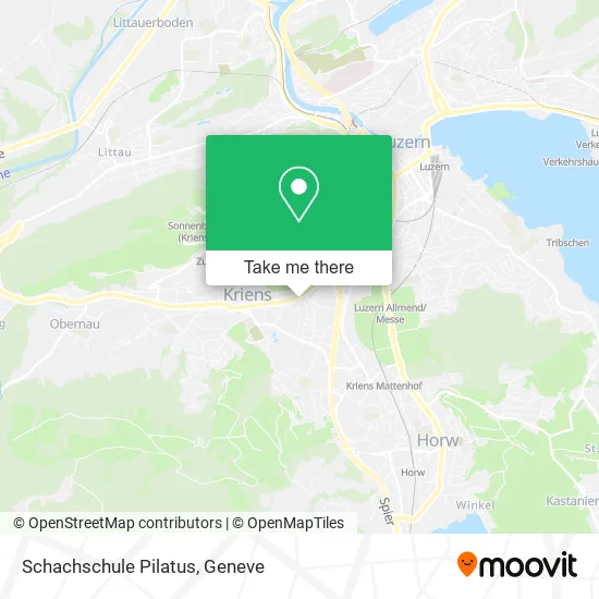 Schachschule Pilatus map