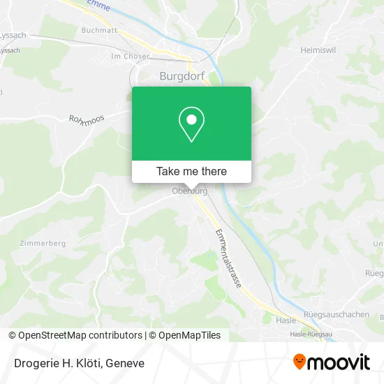 Drogerie H. Klöti map