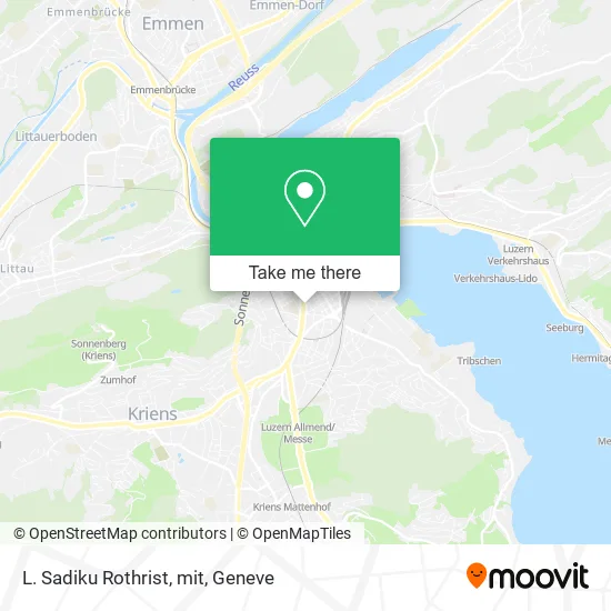 L. Sadiku Rothrist, mit map