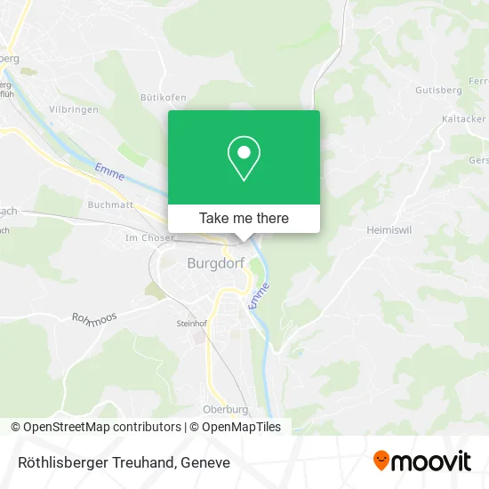 Röthlisberger Treuhand map