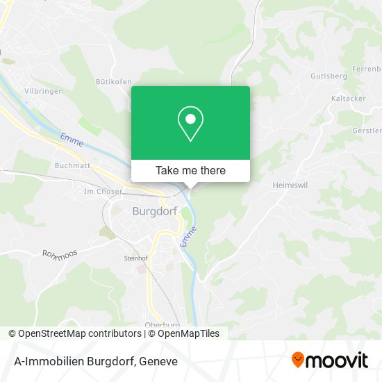 A-Immobilien Burgdorf map