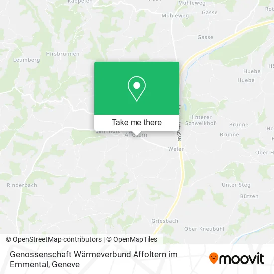 Genossenschaft Wärmeverbund Affoltern im Emmental map