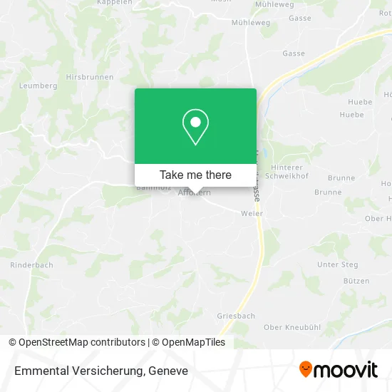 Emmental Versicherung map