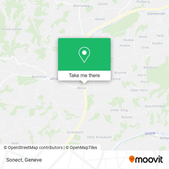 Sonect map