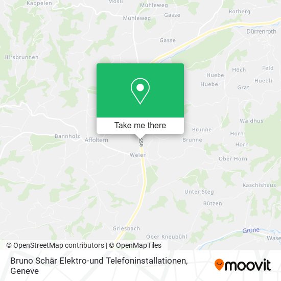 Bruno Schär Elektro-und Telefoninstallationen map