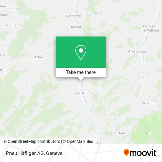 Pneu Häfliger AG map