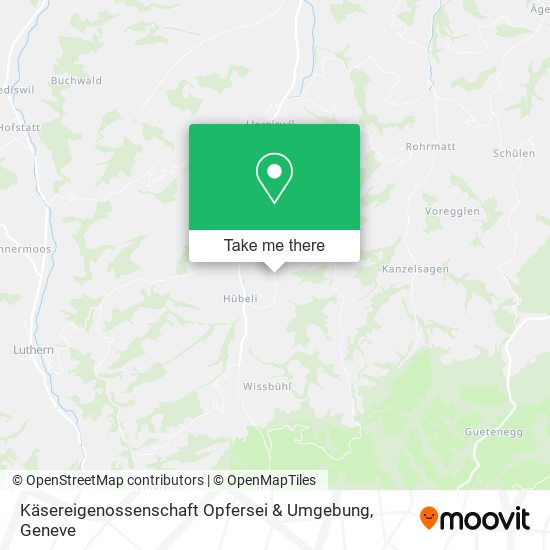 Käsereigenossenschaft Opfersei & Umgebung map