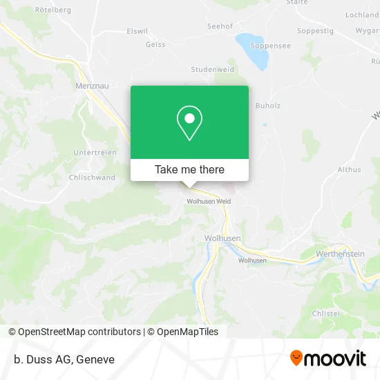 b. Duss AG map