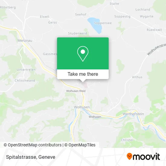 Spitalstrasse map