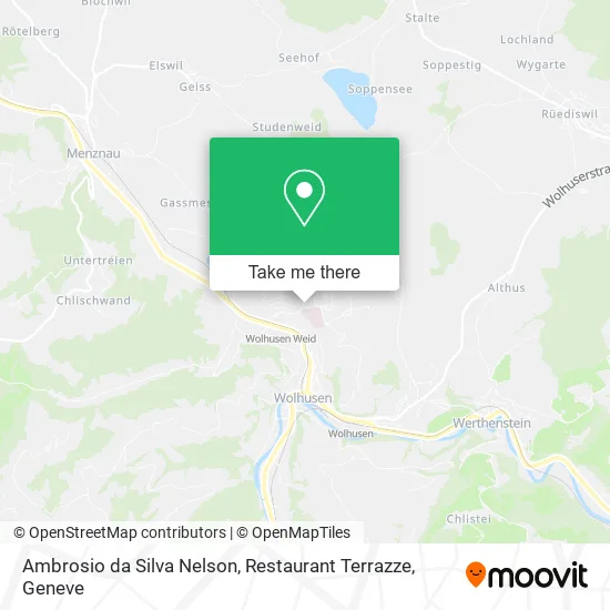 Ambrosio da Silva Nelson, Restaurant Terrazze map