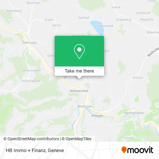 HB Immo + Finanz map