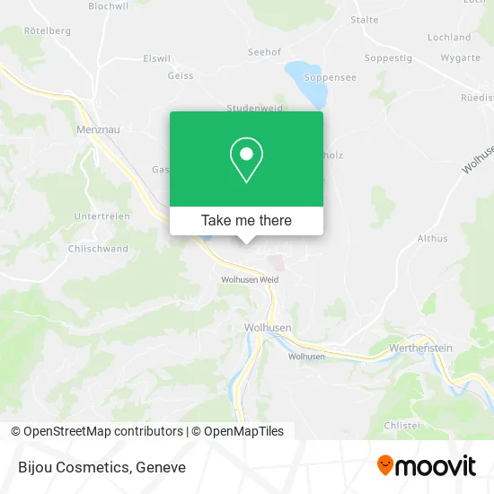 Bijou Cosmetics map