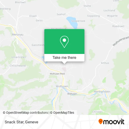 Snack Star map