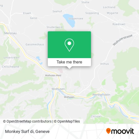 Monkey Surf di map