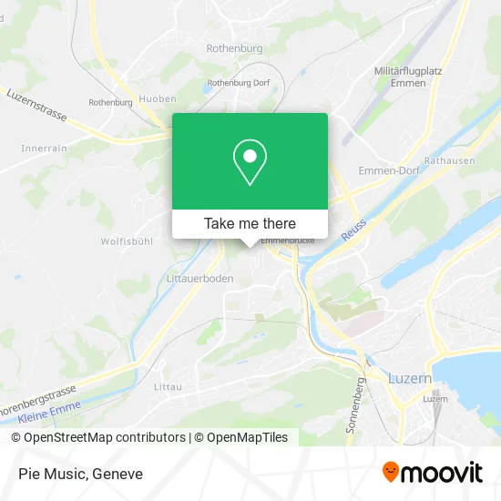 Pie Music map