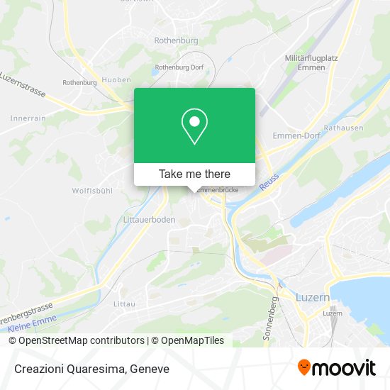 Creazioni Quaresima map