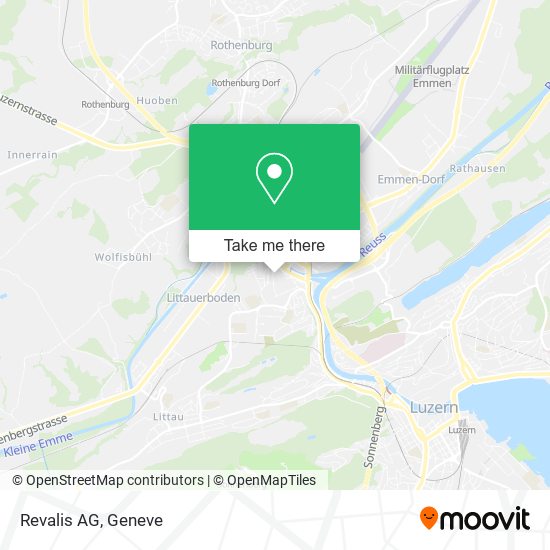 Revalis AG map