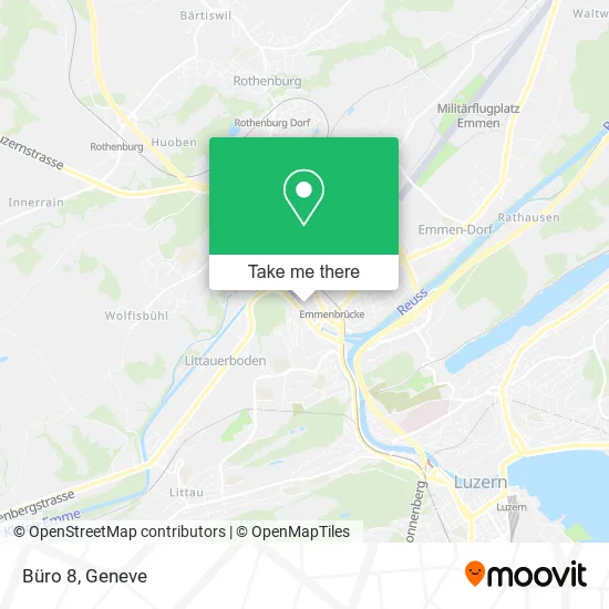 Büro 8 map
