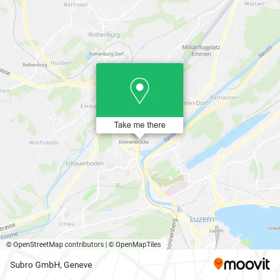 Subro GmbH map