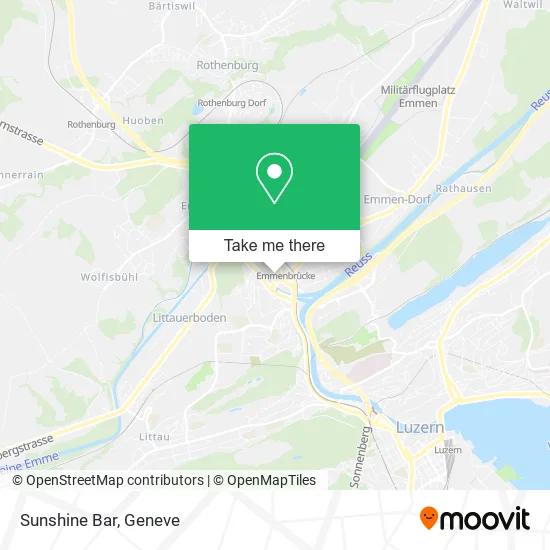 Sunshine Bar map