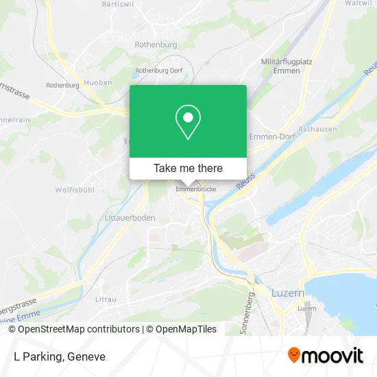 L Parking map