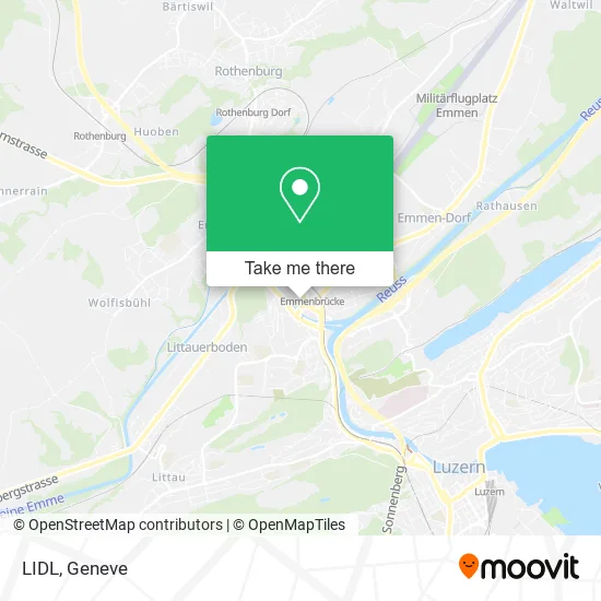 LIDL map