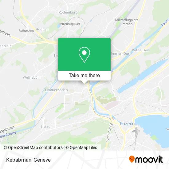 Kebabman map