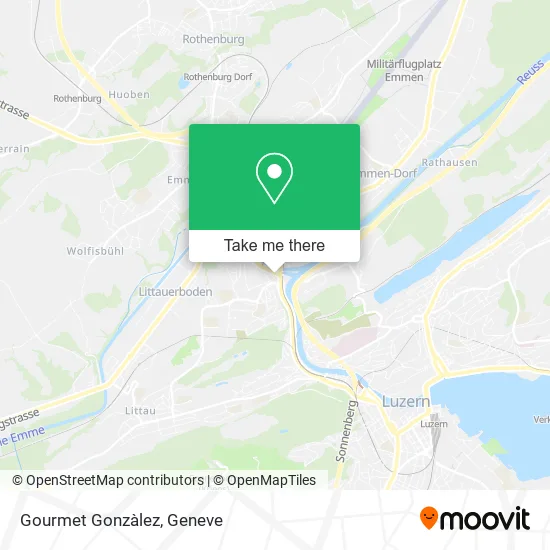 Gourmet Gonzàlez map