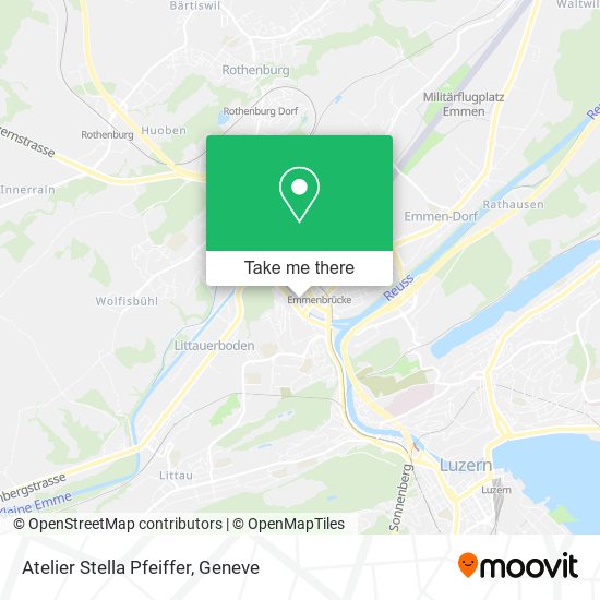 Atelier Stella Pfeiffer map
