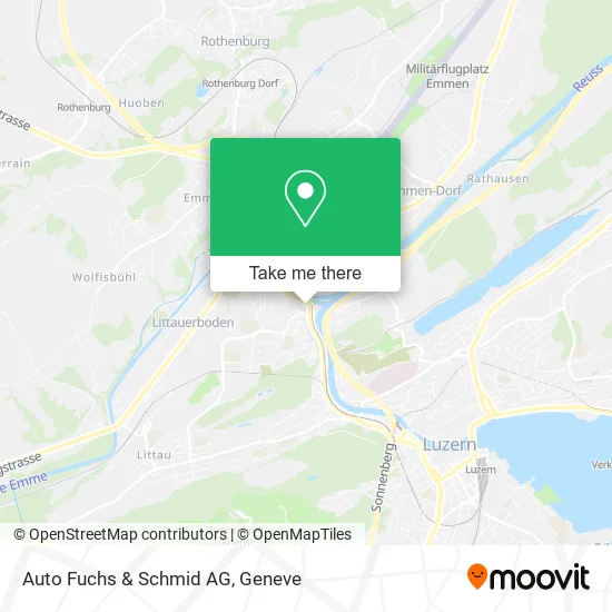 Auto Fuchs & Schmid AG map