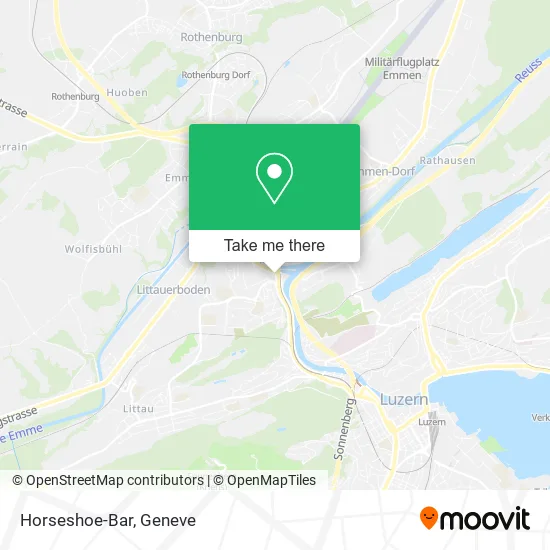 Horseshoe-Bar map
