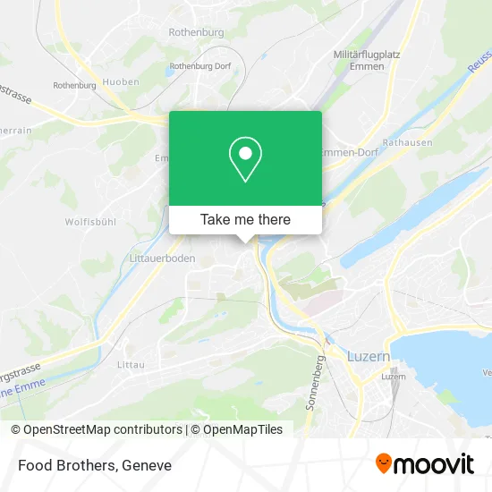Food Brothers map