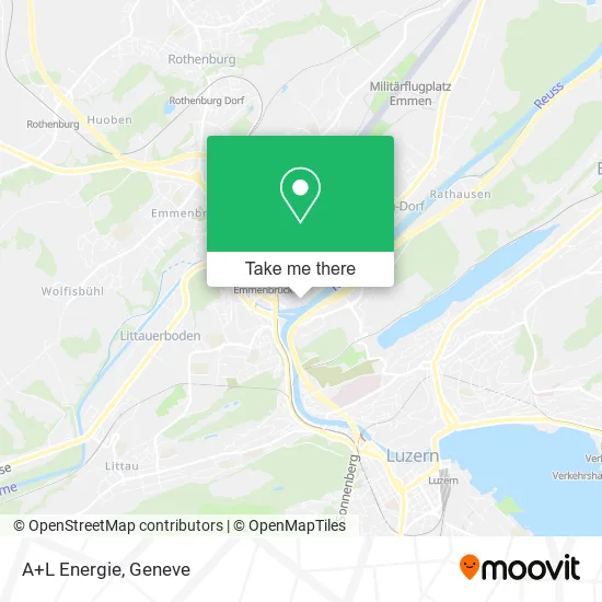 A+L Energie map