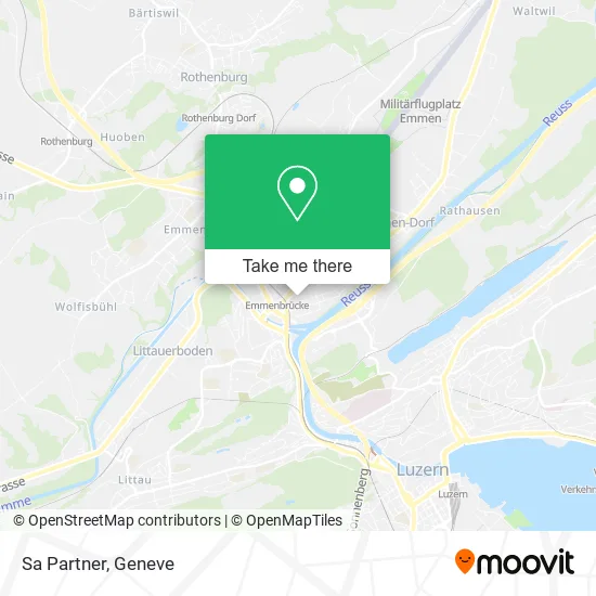 Sa Partner map
