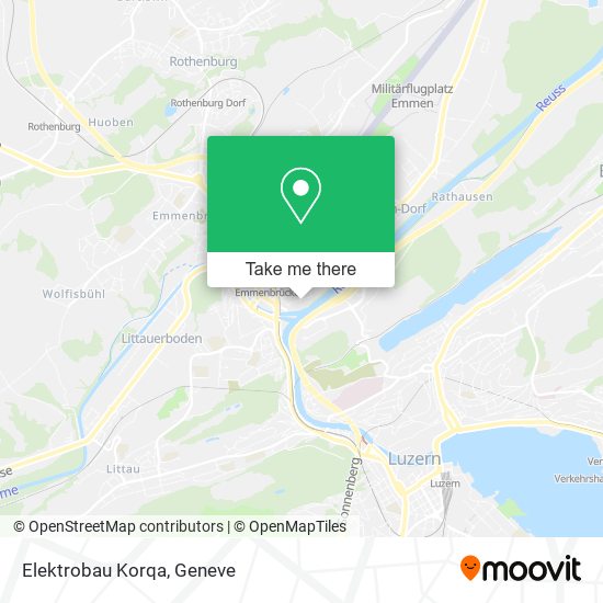 Elektrobau Korqa map