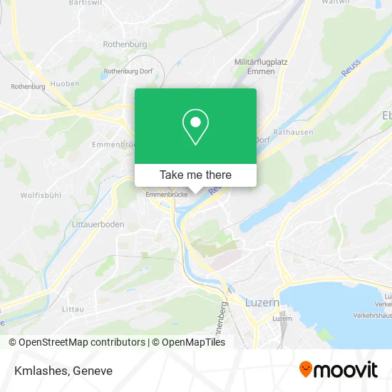Kmlashes map
