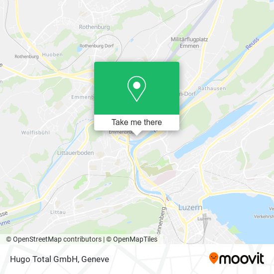 Hugo Total GmbH map