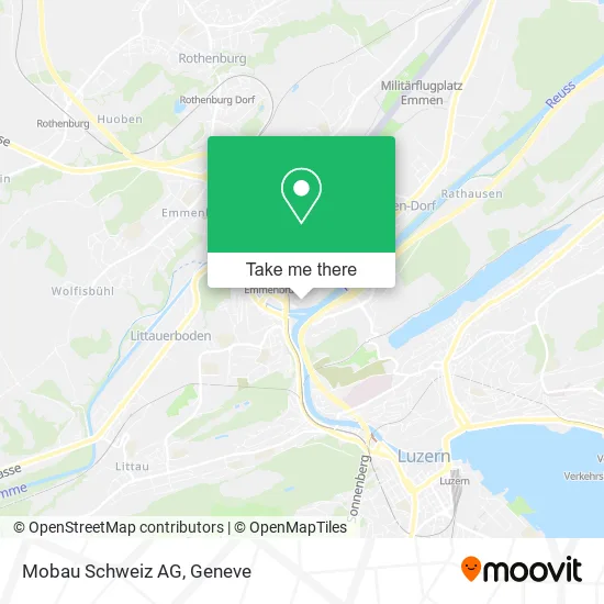 Mobau Schweiz AG map
