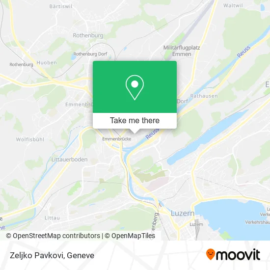 Zeljko Pavkovi map