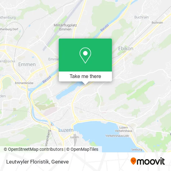 Leutwyler Floristik map